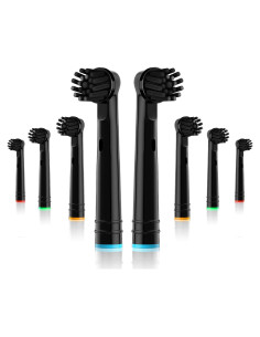 Cabezas de cepillo Oral-B WHUPPSI 8PCS Carbón Bambú