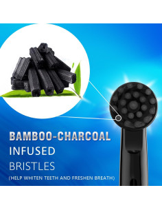 Cabezas de cepillo Oral-B WHUPPSI 8PCS Carbón Bambú 2