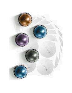 Tapas de Aluminio Grasseed para Cápsulas Vertuo - 200 Pcs