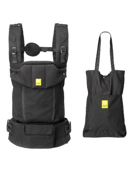 Portabebés Ergonómico LÍLLÉbaby Serenity 6-en-1 Negro