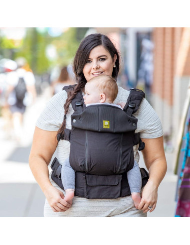 Portabebés Ergonómico LÍLLÉbaby Serenity 6-en-1 Negro