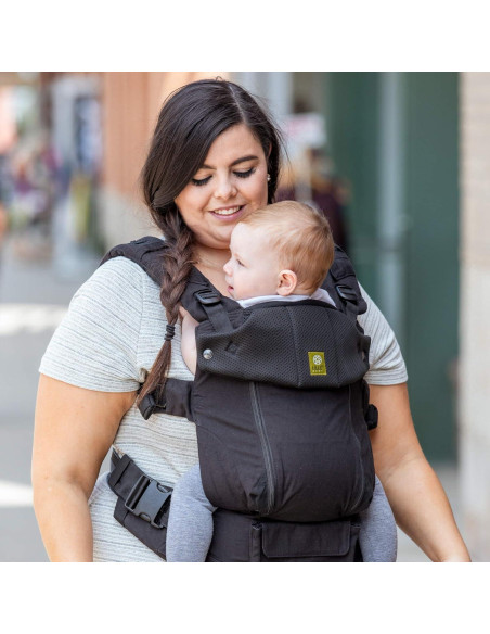 Portabebés Ergonómico LÍLLÉbaby Serenity 6-en-1 Negro