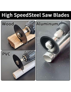 Juego de Discos de Corte Dremel 10 Pcs + Sierras HSS 6 Pcs 2