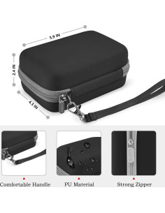 Funda de Transporte Leayjeen para Impresora Fujifilm Instax Mini Link - Negro 2