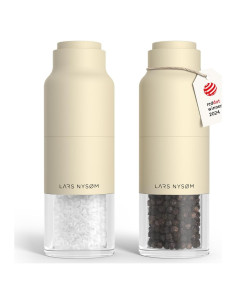 Juego de Molinillos de Sal y Pimienta LARS NYSM Manual 2 Piezas