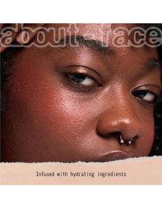 Rubor Líquido about-face Parada en Boxes - Durazno Naranja 40g 2