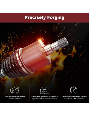 Eje de Transmisión CV Anytek para Toyota Corolla 2003-2008