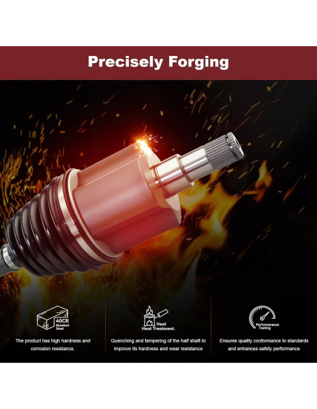 Eje de Transmisión CV Anytek para Toyota Corolla 2003-2008