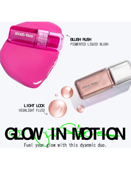 Rubor Líquido about-face Parada en Boxes - Durazno Naranja 40g