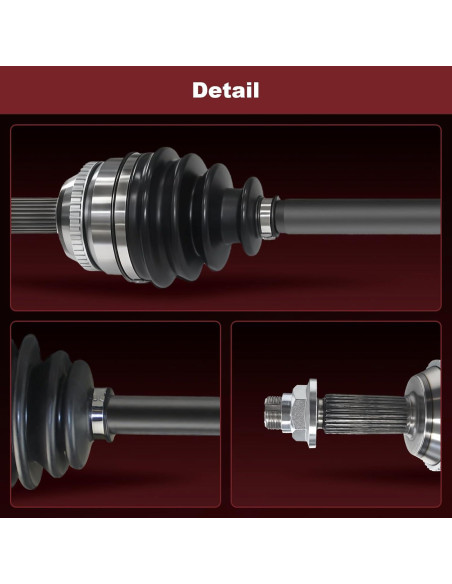 Eje de Transmisión CV Anytek para Toyota Corolla 2003-2008