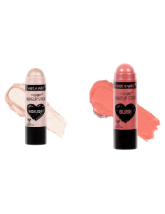 Barras de Maquillaje Wet n Wild MegaGlo - Nude y Rosa