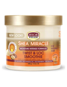 Crema Hidratante African Pride Shea Miracle 340 g