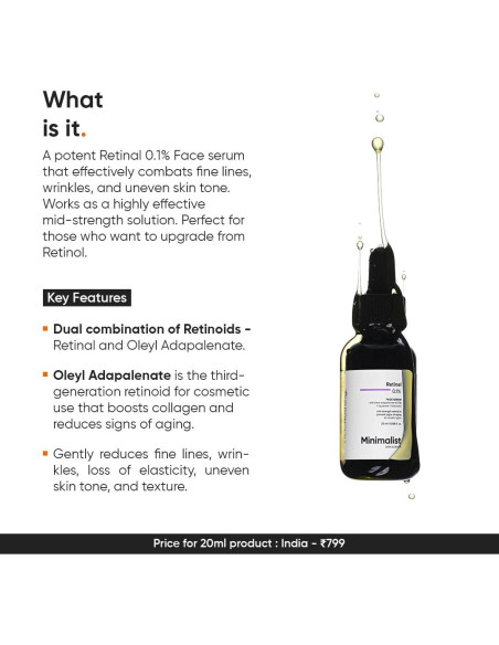 Sérum Retinal Uprising Science 0.1% 20ml Antienvejecimiento Sérum Retinal Uprising Science 0.1% 20ml Antienvejecimiento