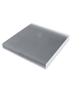 Disipador de Calor de Aluminio 200x200mm Skived - 0.68kg
