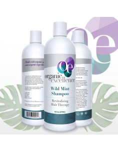 Champú Orgánico Menta y Romero Organic Excellence 473 ml 2