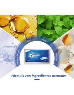 Tiras Blanqueadoras AURANY 5D para Dientes Sensibles - 14 Pares 2