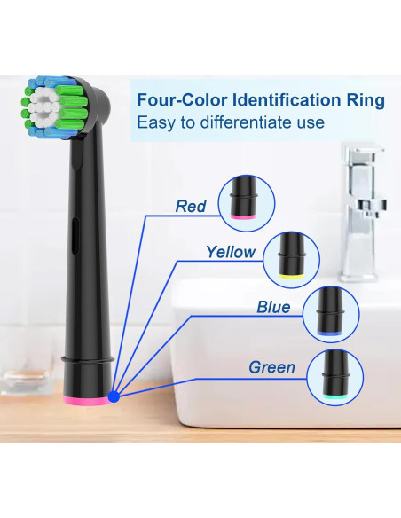 Cabezas de cepillo de dientes Oral-B Braun 8 unidades recambio