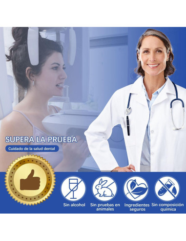 Tiras Blanqueadoras AURANY 5D para Dientes Sensibles - 14 Pares