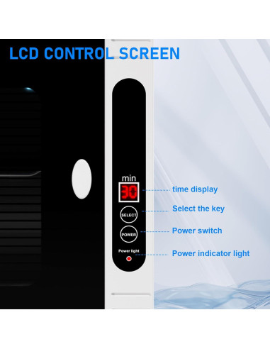 Máquina de Limpieza UV para Herramientas de Uñas Geisofu 10L