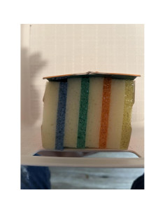 Set de 4 Esponjas Sponge Daddy Doble Cara 17.8x25.4 cm 2