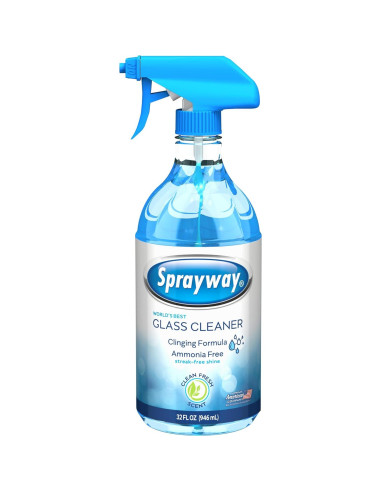 Limpiador de Vidrios Sprayway 0.95L Paquete de 6 Sin Amoníaco