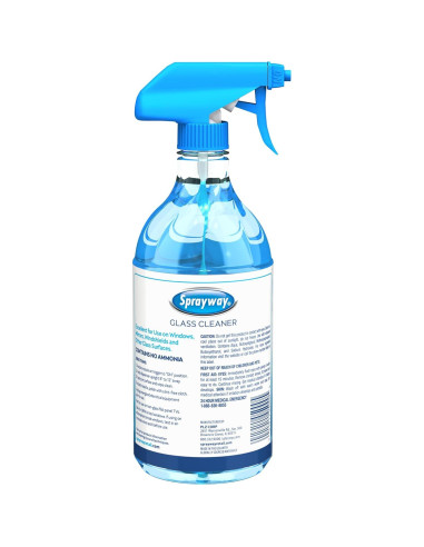 Limpiador de Vidrios Sprayway 0.95L Paquete de 6 Sin Amoníaco