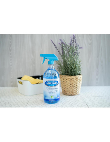 Limpiador de Vidrios Sprayway 0.95L Paquete de 6 Sin Amoníaco