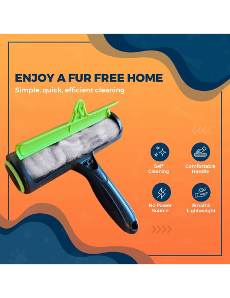 Removedor de Pelo de Mascota Blackwater Farms PET-PHR 19cm