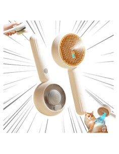 Cepillo de vapor para mascotas ZHAOGIEBOND marrón 3 en 1