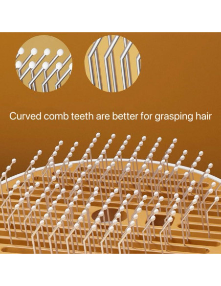 Cepillo de vapor para mascotas ZHAOGIEBOND marrón 3 en 1