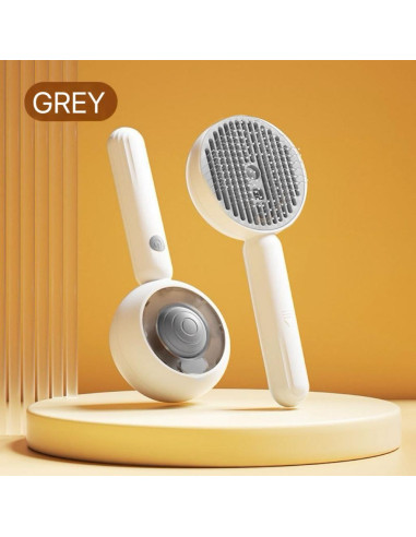 Cepillo de vapor para mascotas ZHAOGIEBOND marrón 3 en 1