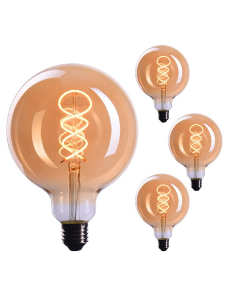 Bombilla Edison Regulable Crown LED E26 5W 2200K 372 Lúmenes