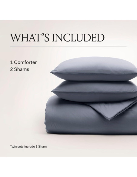 Conjunto de Edredón Doble Reina BOLL & BRANCH 100% Algodón Orgánico Mineral Conjunto de Edredón Doble Reina BOLL & BRANCH 100% Algodón Orgánico Mineral