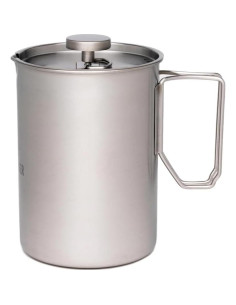 Prensa Francesa Pathfinder 1.42L Acero Inoxidable para Camping 2