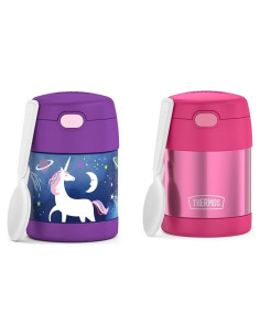 Tarro de Comida Aislado Thermos FUNtainer 295ml Unicornio Rosa