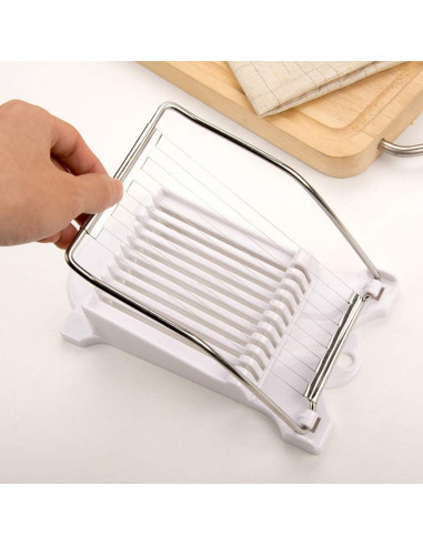 Cortador de Alimentos Blandos Anzline - Acero Inoxidable 10 Cuerdas