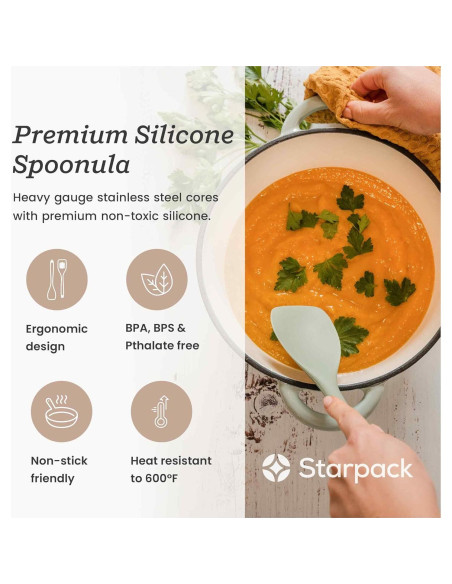 Espátula de Silicona StarPack Home 26.9 cm Resistente al Calor