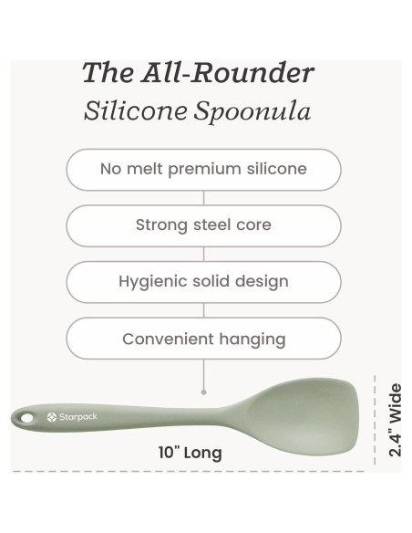 Espátula de Silicona StarPack Home 26.9 cm Resistente al Calor