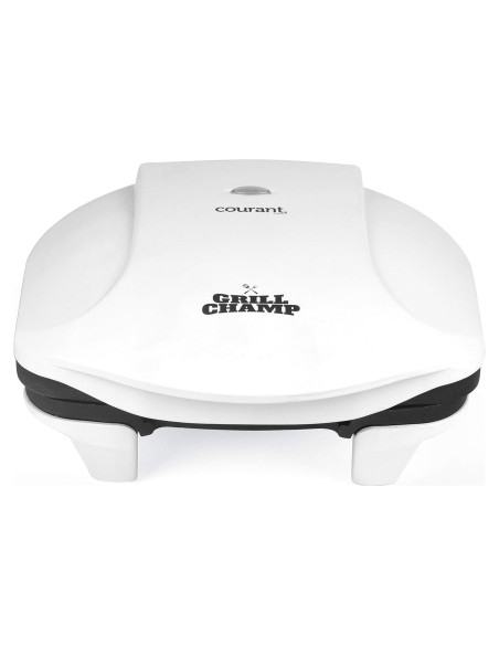 Parrilla Eléctrica Courant CCG2871W 2 Porciones Blanca 870W