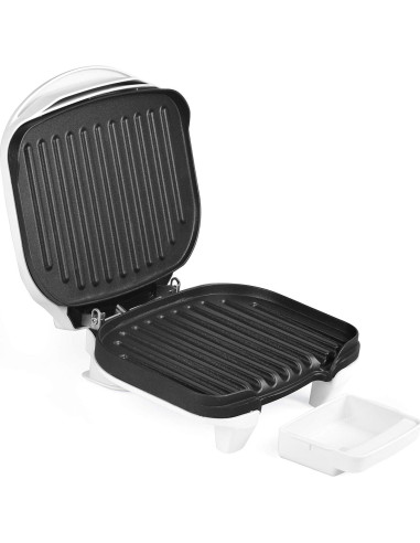 Parrilla Eléctrica Courant CCG2871W 2 Porciones Blanca 870W