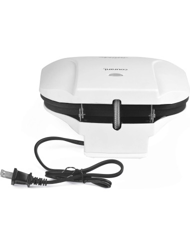 Parrilla Eléctrica Courant CCG2871W 2 Porciones Blanca 870W