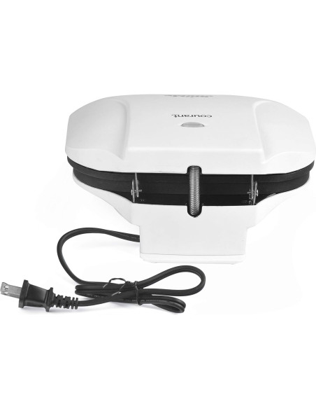 Parrilla Eléctrica Courant CCG2871W 2 Porciones Blanca 870W