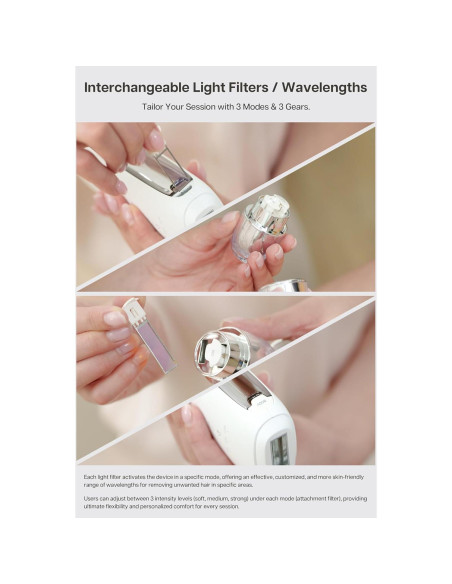 Dispositivo IPL LYRA para Eliminación de Vello - Enfriamiento Zafiro