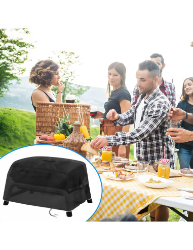 Cubierta de Parrilla de Mesa Jungda 66x46x33cm Impermeable