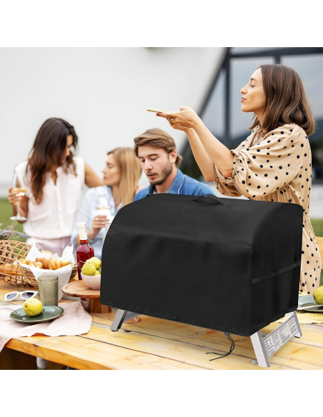 Cubierta de Parrilla de Mesa Jungda 66x46x33cm Impermeable Cubierta de Parrilla de Mesa Jungda 66x46x33cm Impermeable