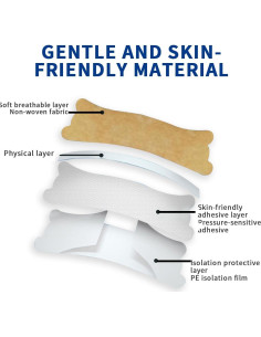 Tiras Nasales Antironquidos Hengulus - 60 Unidades, Alivio Instantáneo 2