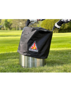 Cubierta Redonda para Fogata Domina la Llama 55.88cm Resistente al Fuego 2