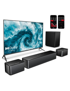 Barra de Sonido 5.1 ULTIMEA Poseidon D60 con Dolby Atmos 410W