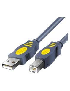 Cable de Impresora USB 2.0 Qjin 3 Metros para Canon, Epson, HP