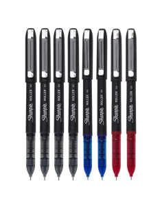 Bolígrafo Rollerball Sharpie 0.5mm, Tinta Negra, Azul, Rojo